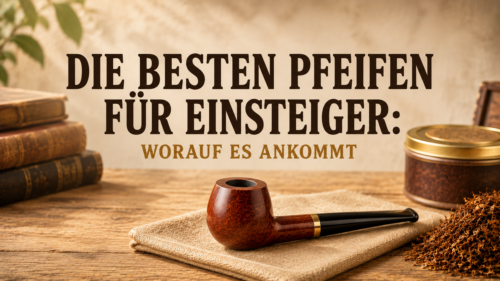 Die besten Pfeifen für Einsteiger: Worauf es ankommt