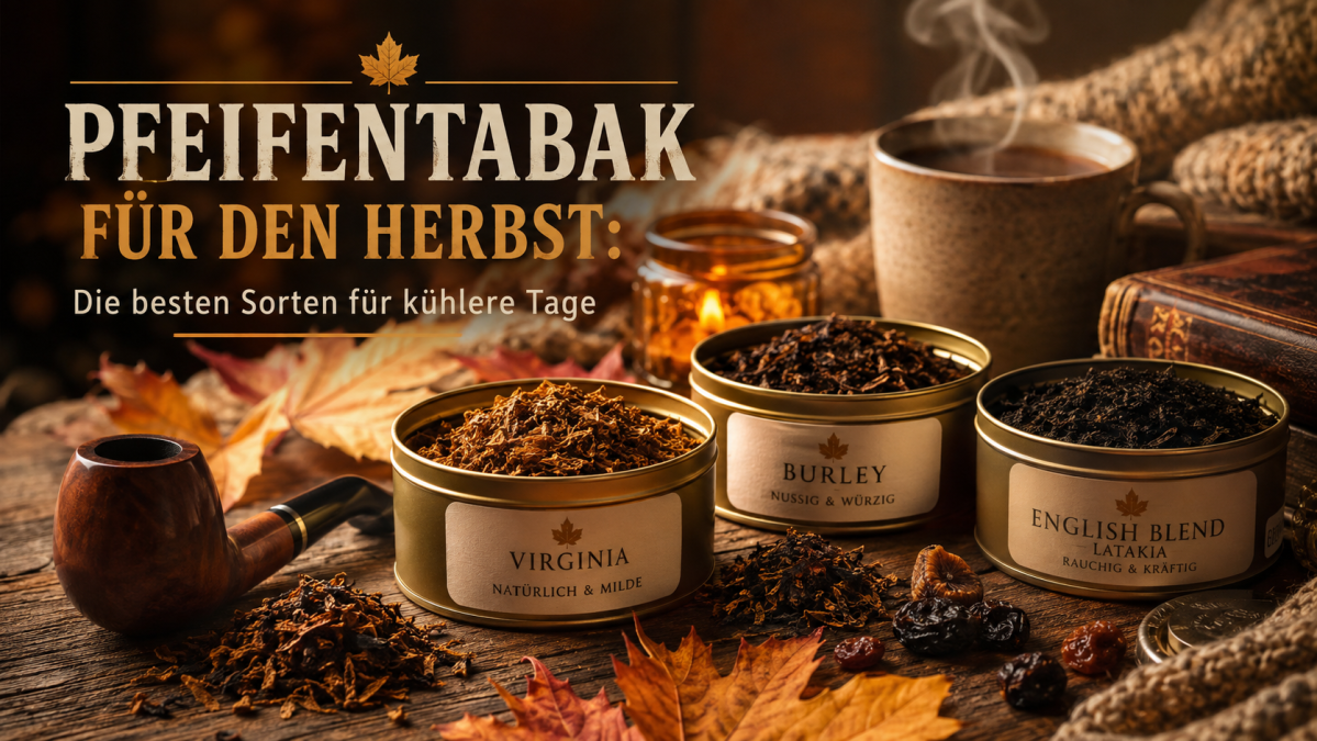 Pfeifentabak für den Herbst: Die besten Sorten für kühlere Tage - Pfeifentabak für den Herbst: Die besten Sorten für kühlere Tage