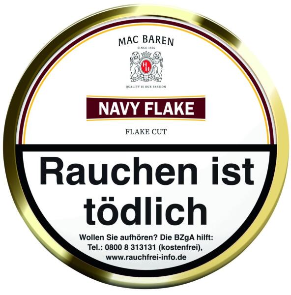 Mac Baren Navy Flake - Pfeifentabak 50g