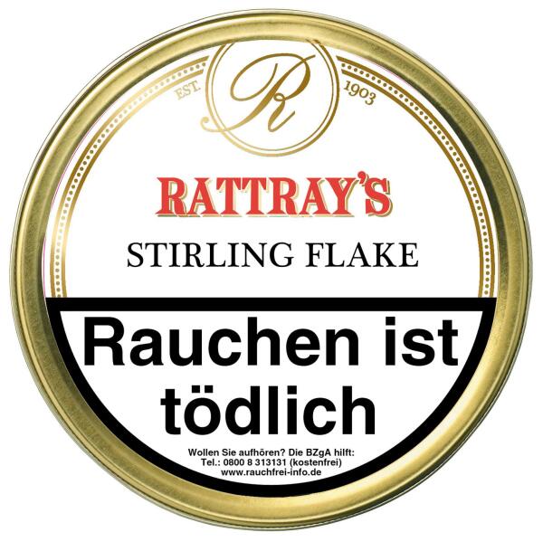 Rattrays Flake Collection Stirling Flake Pfeifentabak 50g