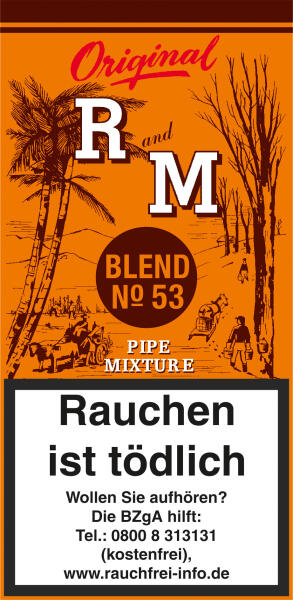 R and M (ehemals Rum and Maple) Blend No. 53 Pfeifentabak 50g
