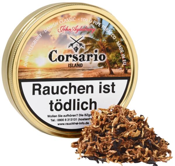 Corsario - Rum, Vanille, Aprikose - Pfeifentabak 100g