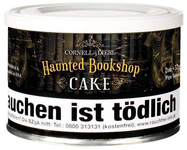 Cornell & Diehl Haunted Bookshop Cake - Pfeifentabak 57g