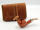 Big Ben Shepherd 472 nature polish - 6mm Pfeife mit Ledertasche