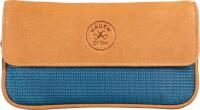 Vauen Pfeifentasche "easy one" Brown/Light blue