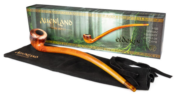 Vauen Auenland Pfeife Eldorin Signature Edition glatt, 9mm Filter