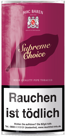Mac Baren Choice Supreme Choice - Pfeifentabak 40g
