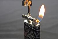 Pearl Pfeifen Feuerzeug Stanley - geprägtem Rindleder - Pfeifenfeuerzeug - 72980-10